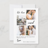 Moderne adreswijziging Bewegende aankondiging Foto (Voorkant)