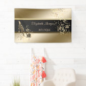 Moderne afbeelding, lichtgevend, Floral hoog Spandoek (Insitu)