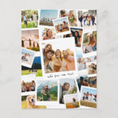 Moderne Afbeelding Scrapbook Fotocollage Briefkaart (Voorkant)