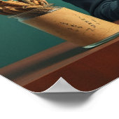 Moderne afdrukbare illustratie innovator Cool afbe Poster (Hoek)