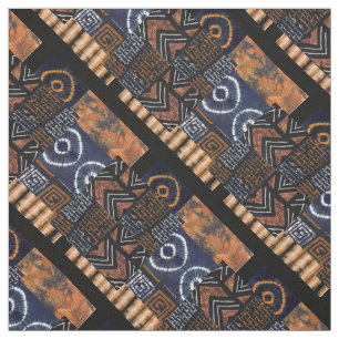 Moderne Afrikaanse stamprint Stof