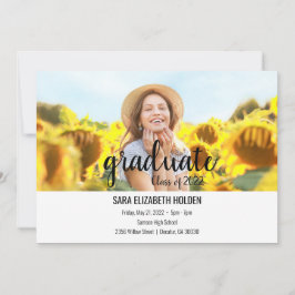 Moderne Afstudeer Uitnodiging