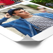 Moderne, Afstuderen 18-fotokleuren, aangepaste kle Poster (Hoek)