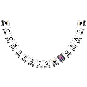 Moderne Afstuderen Bunting Class of 20XX Afstudeer Vlaggetjes