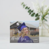 Moderne Afstuderen Dank Je Wel Briefkaart (Staand voorkant)