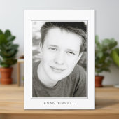 Moderne Afstuderen foto met party Kaart