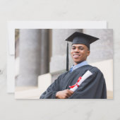 Moderne  Afstuderen Foto School Kaart (Achterkant)