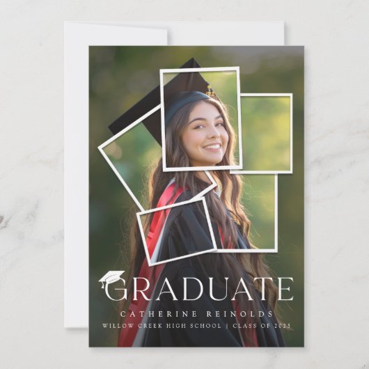 Moderne Afstuderen fotograaf Kaart (Voorkant)