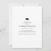 Moderne Afstuderen fotograaf Kaart (Achterkant)