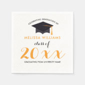 Moderne Afstuderen klasse 2017 Servetten (Voorkant)