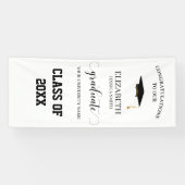 Moderne Afstuderen klasse van 20XX Afstuderen deur Spandoek (Horizontaal)