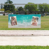 Moderne afstuderen oceaanstrand, modern b spandoek (Insitu)