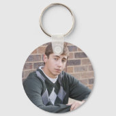 Moderne Afstuderen Sjabloon voor het bewaren van f Sleutelhanger (Achterkant)