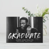 Moderne Afstuderen van de Foto van de Foto van de Aankondiging (Staand voorkant)