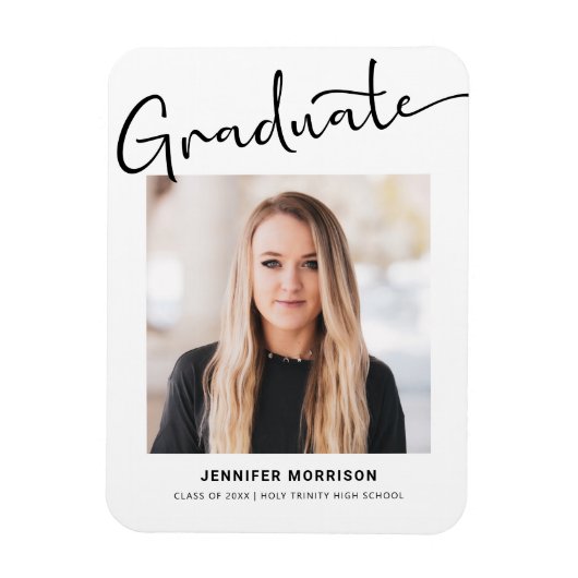 Moderne Afstuderen van de Foto van het Manuscript  Magneet (Verticaal)