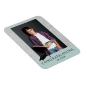 Moderne Afstuderen van felicitaties  Foto Magneet (Rechterzijde)