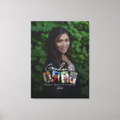 Moderne Afstuderen voor fotocollage Canvas Afdruk (Voorkant)