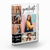 Moderne Afstuderen voor fotocollage Fotoblokken (Links)