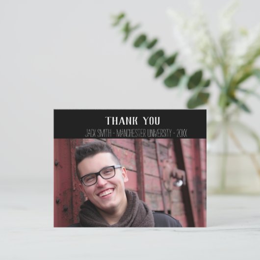 Moderne Afstuderen voor handschrift - Hartelijk da (Staand voorkant)