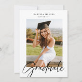 Moderne Afstuderen voor het verzamelen van foto's  Kaart (Voorkant)