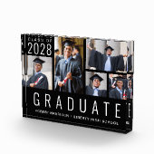 Moderne Afstuderen zwart Fotoblokken (Rechts)