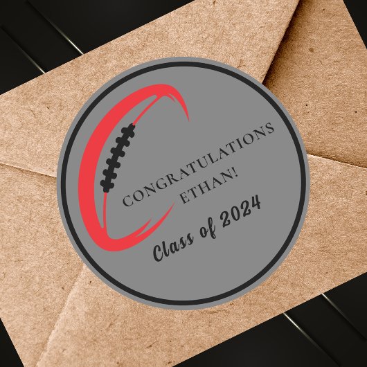 Moderne afstuderende atleet Gefeliciteerd Spandoek