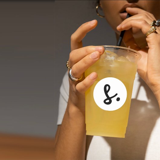 Moderne Ajouter votre marque Étiquette de produit