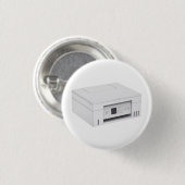 Moderne alles-in-één inkjetkleurenprinter ronde button 3,2 cm (Voorkant /achterkant)