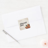 Moderne amandeljam label sticker  (Envelop)