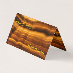 MODERNE AMBER CRYSTAL - CARTE DE VISITE HANDYMAN