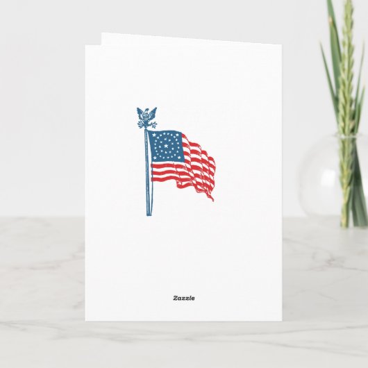 Moderne American Personalized Army Afstuderen Card Kaart (Achterkant)