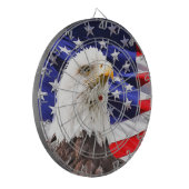 Moderne Amerikaanse partij voor de vlag Dartbord (Voorkant Links)