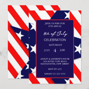 Moderne Amerikaanse vlag rood wit en blauw patriot Kaart
