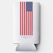 Moderne Amerikaanse vlag US 4th of July Sterren St (Achterkant)