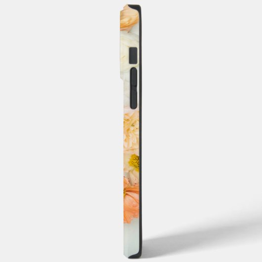 moderne anemonanemone ranuculus roos, vers Case-Mate iPhone case (Achterkant / Links)