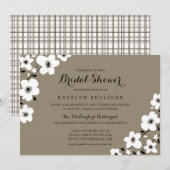 Moderne anemoon | Vrijgezellenfeest Kaart (Voorkant / Achterkant)