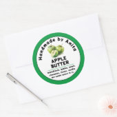 Moderne Apple Butter Jelly of Jam Jar Label (Envelop)