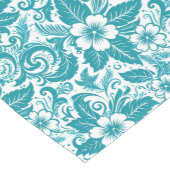 Moderne Aqua Bloem Medium Tafelloper (Hoek)