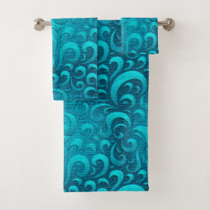 Moderne Aqua Blue tendance