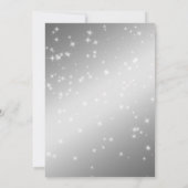 Moderne Aqua Teal Glam Ogen Bruidsfeest Kaart (Achterkant)