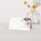 Moderne Aquarel Glitter Loofwerk BarefootBride™ (Achterkant)