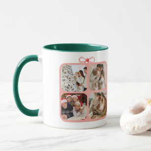 Moderne Aquarel Kerst Mok