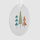 moderne arc-en-ciel arbres roses sarcelle simple m (devant)