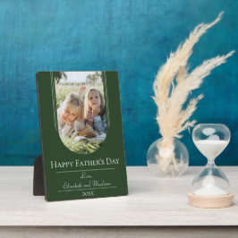 Moderne Arch Lijst Foto Vaderdag | Emerald Fotoplaat