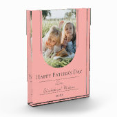 Moderne Arch Lijst Foto Vaderdag | Koraal (Links)