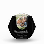 Moderne Arch Photo Vaderdag | Zwart Fotoblokken (Voorkant)