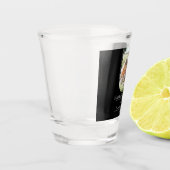 Moderne Arch Photo Vaderdag | Zwart Shot Glas (Links)