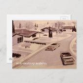 Moderne architectuur uit de Middeleeuwen Briefkaart (Voorkant / Achterkant)
