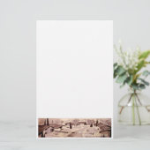 Moderne architectuur uit de Middeleeuwen Briefpapier (Staand voorkant)