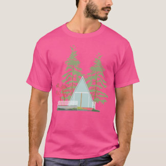 Moderne architectuurhut in de Bossen T-shirt